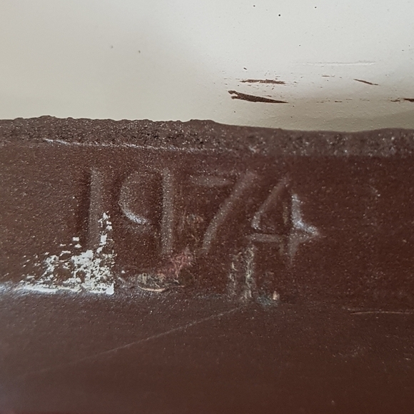 1970s Handpainted Pottery Art - Picture 3 of 12